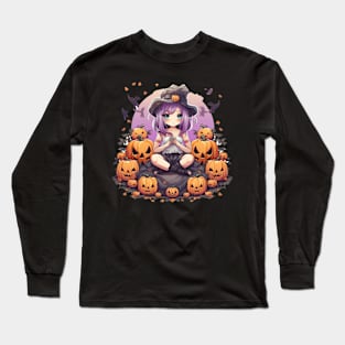 Kawaii Halloween Long Sleeve T-Shirt